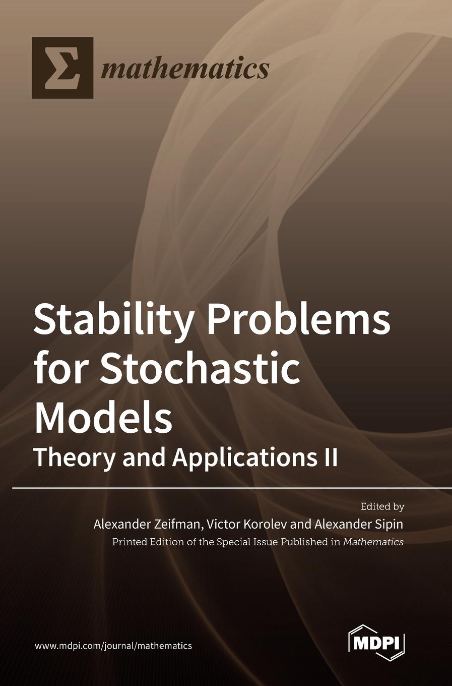 Knjiga Stability Problems for Stochastic Models Alexander Zeifman
