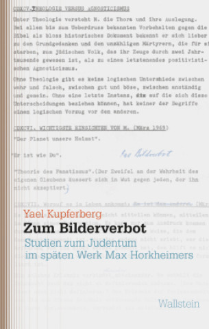 Knjiga Zum Bilderverbot Yael Kupferberg