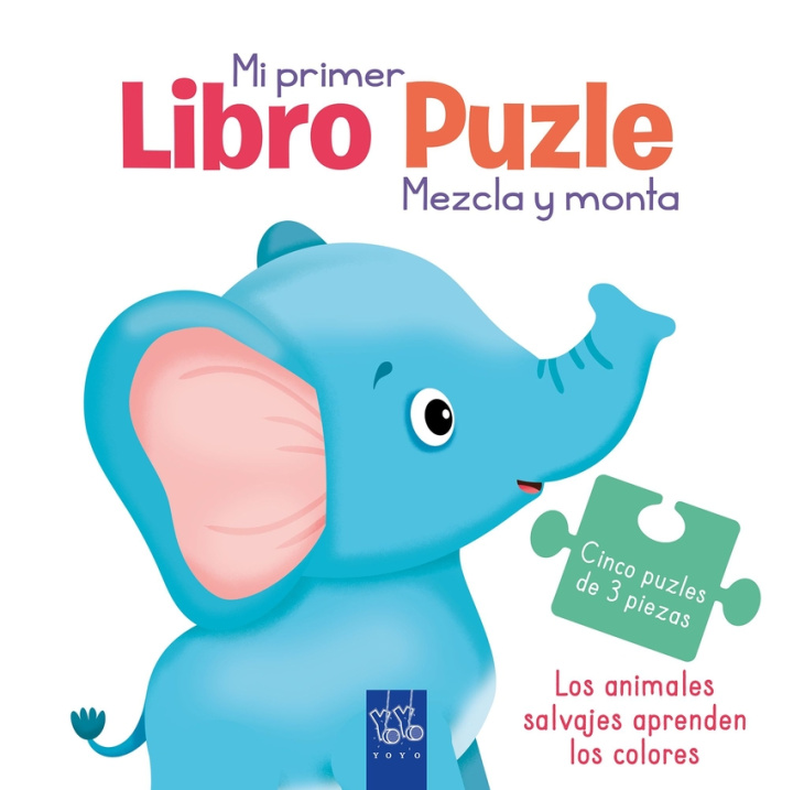 Knjiga Los animales salvajes aprenden los colores YOYO