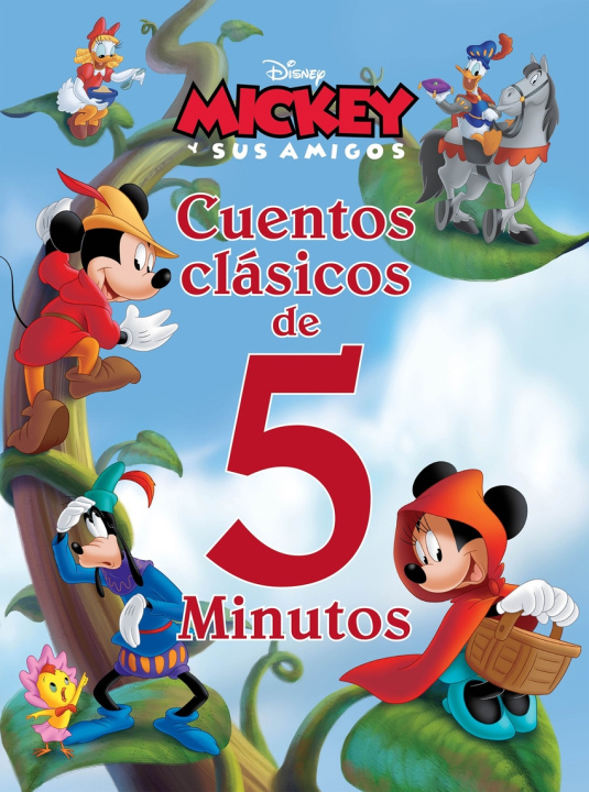 Libro Mickey y sus amigos. Cuentos clásicos de 5 minutos DISNEY