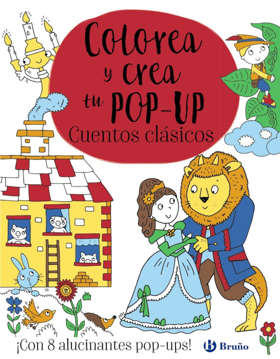 Книга Colorea y crea tu pop-up. Cuentos clásicos 