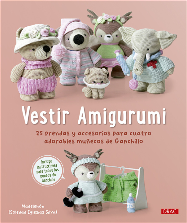 Kniha Vestir Amigurumi SOLEDAD IGLESIAS SILVA
