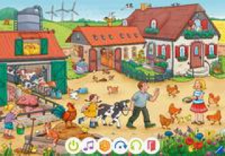 Joc / Jucărie Ravensburger tiptoi 00136 Puzzle für kleine Entdecker: Bauernhof, Puzzle für Kinder ab 3 Jahren, für 1 Spieler 
