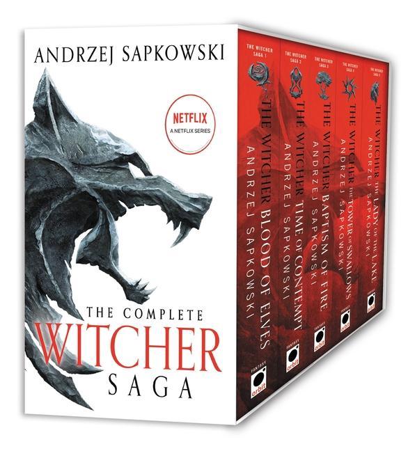 Kniha The Witcher Boxed Set: Blood of Elves, the Time of Contempt, Baptism of Fire, the Tower of Swallows, the Lady of the Lake Danusia Stok
