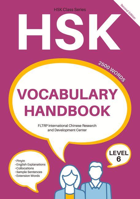 Könyv Hsk Vocabulary Handbook: Level 6 (Second Edition) 