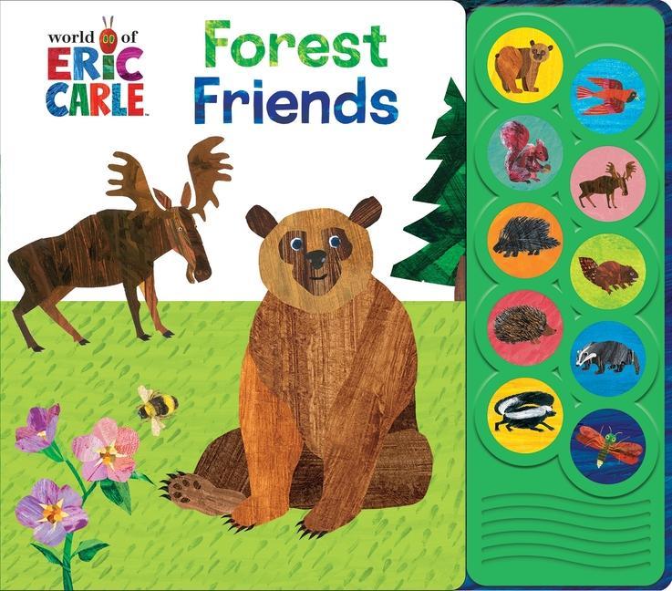Carte World Of Eric Carle Forest Friends Listen & Learn Board Book PI Kids