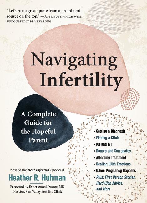 Kniha Navigating Infertility: A Groundbreaking Guide to Every Step of Your Journey 