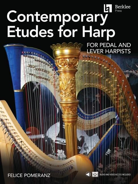 Книга Contemporary Etudes for Harp for Pedal and Lever Harpists by Felice Pomeranz 