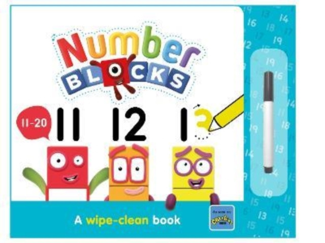 Kniha Numberblocks 11-20: A Wipe-Clean Book 