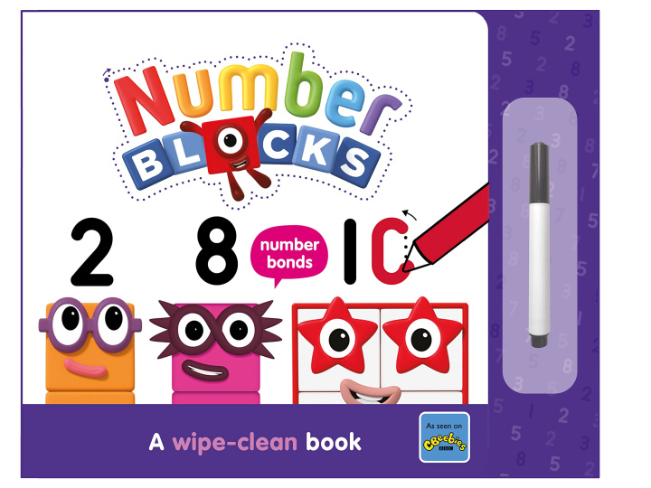 Книга Numberblocks Number Bonds: A Wipe-Clean Book Sweet Cherry Publishing