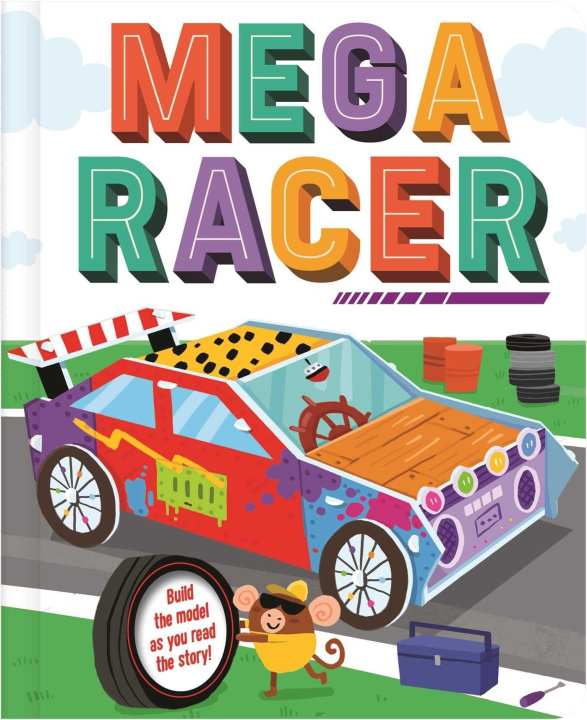 Kniha Mega Racer: Build & Play Steve James