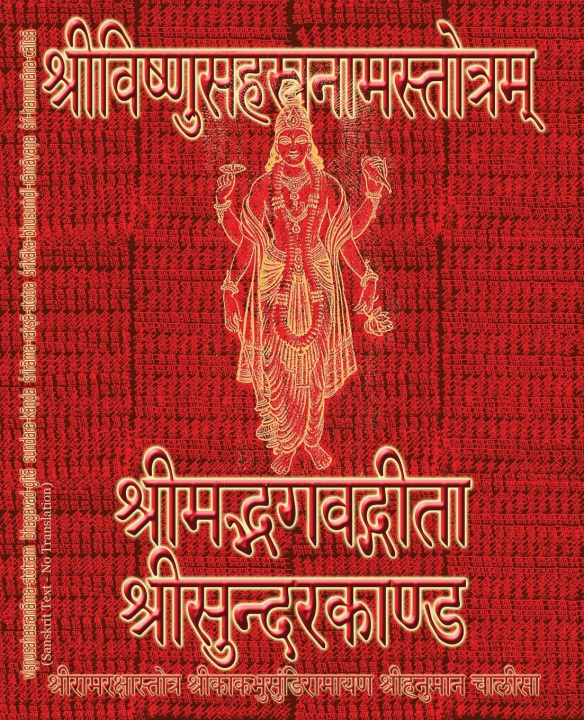 Kniha Vishnu-Sahasranama-Stotram, Bhagavad-Gita, Sundarakanda, Ramaraksha-Stotra, Bhushundi-Ramayana, Hanuman-Chalisa etc., Hymns 