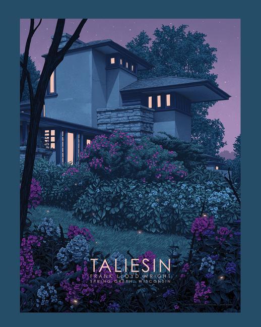 Joc / Jucărie Frank Lloyd Wright Collection: Taliesin: Officially Licensed Jigsaw Puzzle by Rory Kurtz 