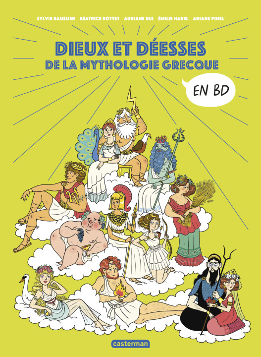 Könyv La mythologie en BD - Dieux et déesses de la mythologie grecque collegium