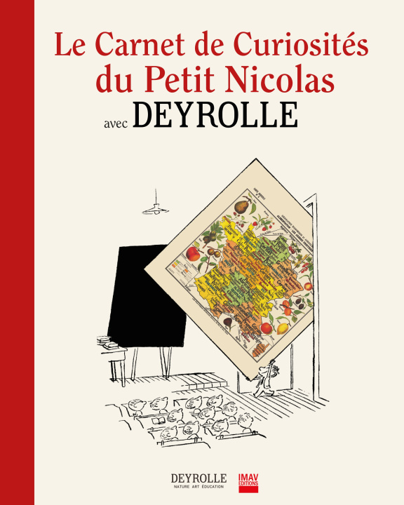Carte Mon carnet de curiosités avec Le Petit Nicolas et Deyrolle Sempé