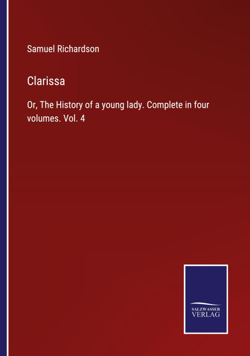 Knjiga Clarissa Samuel Richardson