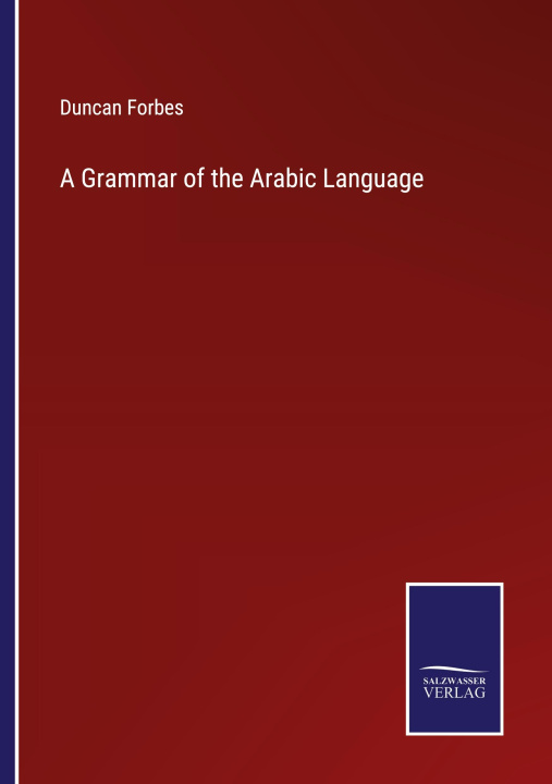 Książka Grammar of the Arabic Language 