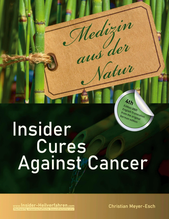 Książka Insider Cures Against Cancer (4th Edition 2021) 