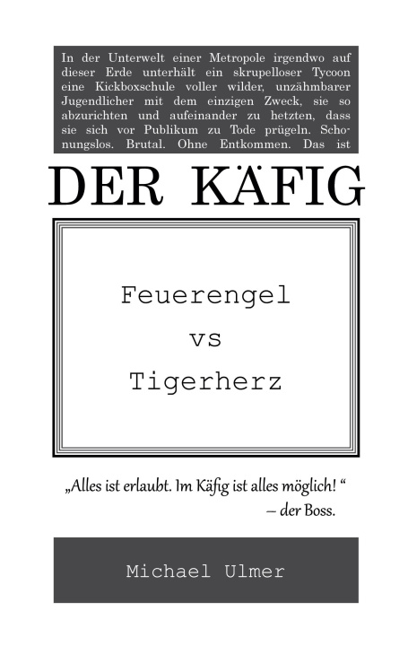 Book Kafig Michael Ulmer