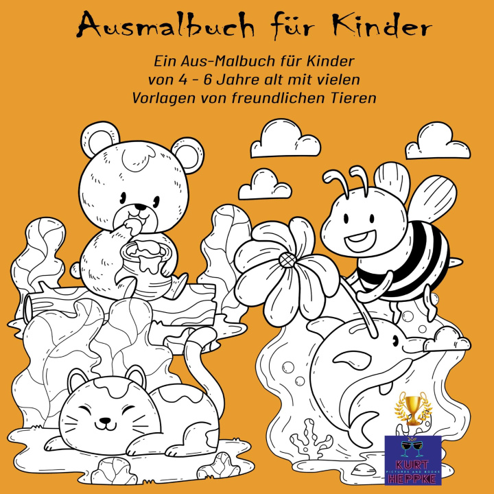 Knjiga Ausmalbuch für Kinder 
