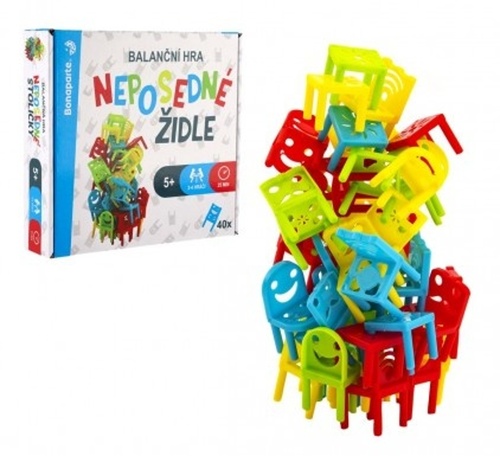 Game/Toy Neposedné židle 40 ks 