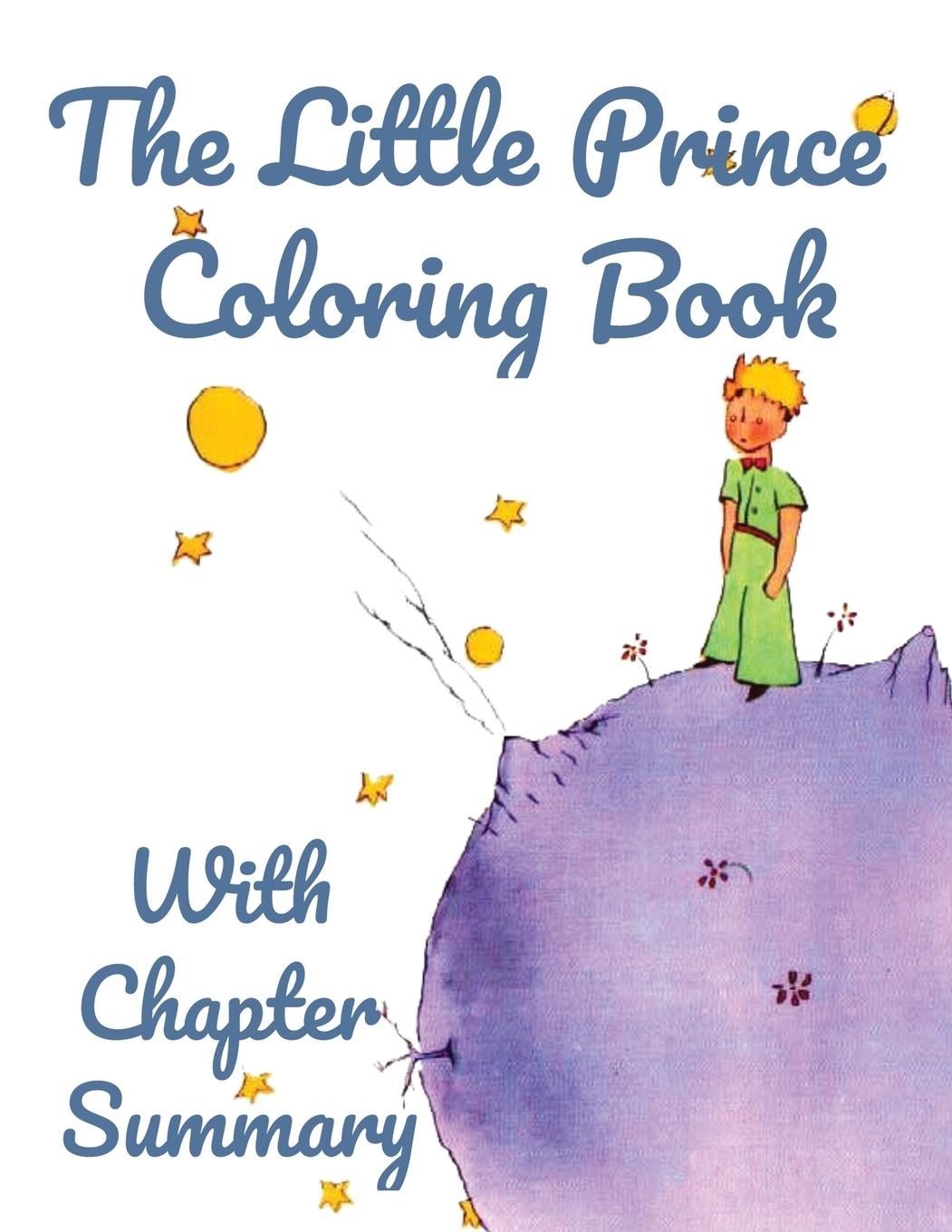 Carte Little Prince Coloring Book 