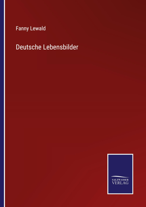 Book Deutsche Lebensbilder Fanny Lewald