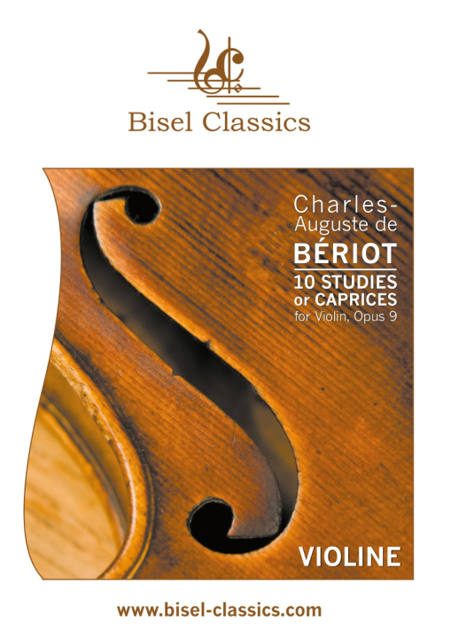 Könyv 10 Studies or Caprices for Violin, Opus 9 Slavy Dimoff