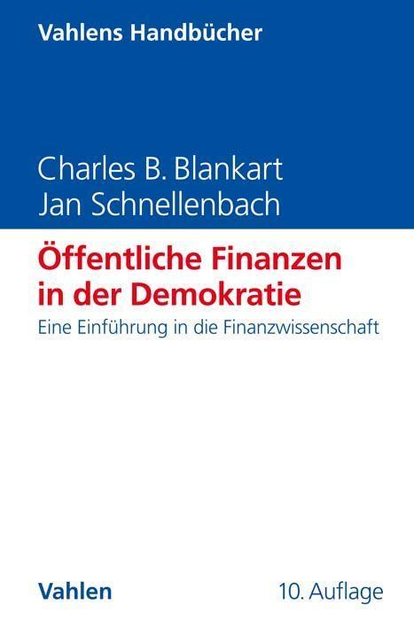 Carte Öffentliche Finanzen in der Demokratie Jan Schnellenbach
