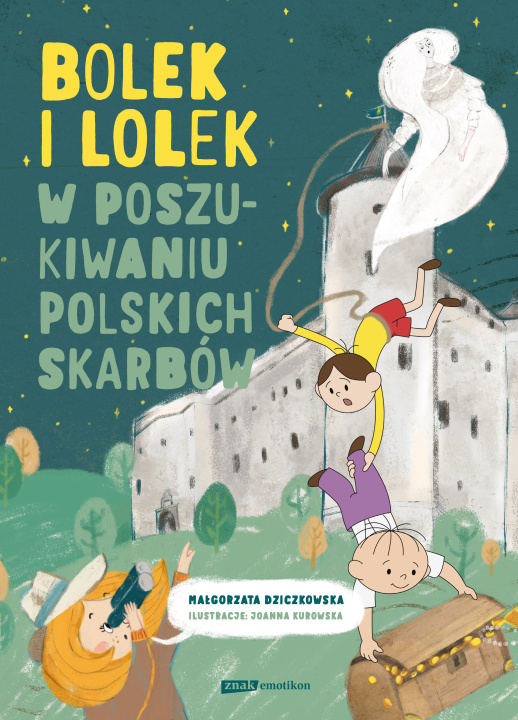Kniha Bolek i Lolek w poszukiwaniu polskich skarbów Dziczkowska Małgorzata