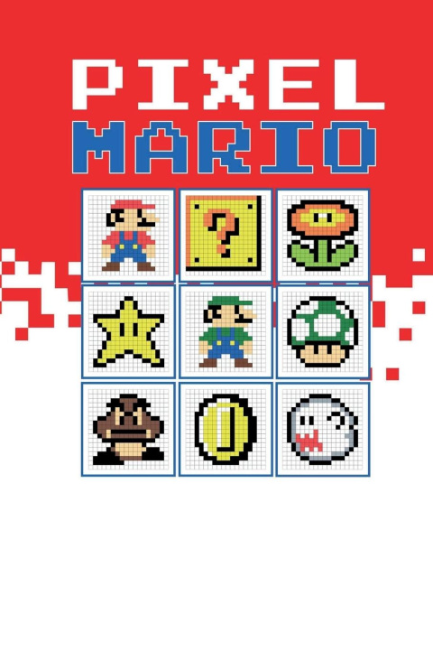 Carte Pixel Mario 