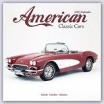 Naptár/Határidőnapló American Classic Cars 2023 Wall Calendar 