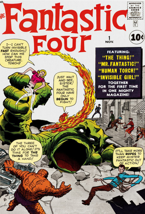 Książka Marvel Comics Library. Fantastic Four. Vol. 1. 1961-1963 collegium