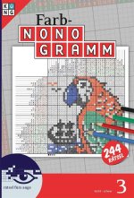 Carte Rätselbuch Farb Nonogramm 3 