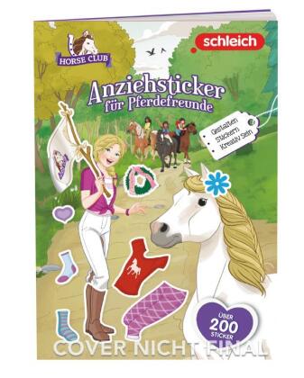 Book SCHLEICH® Horse Club(TM) - Anziehsticker für Pferdefreunde 