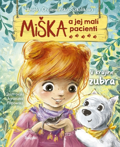 Kniha Miška a jej malí pacienti V krajine zubra Aniela Cholewinska-Szkoliková