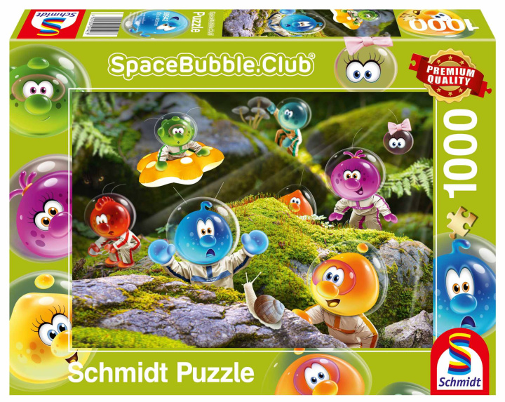 Hra/Hračka Puzzle 1000 PQ Lądowanie w lesie Spacebubble 111102 