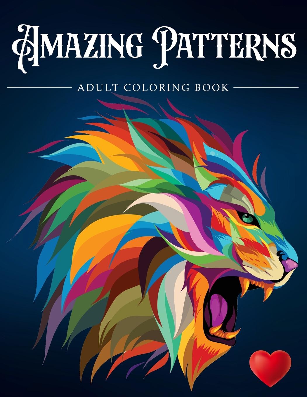 Βιβλίο Amazing Patterns Coloring Books for Adults