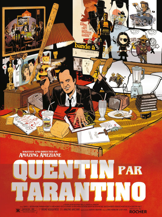 Kniha Quentin par Tarantino Amazing Ameziane