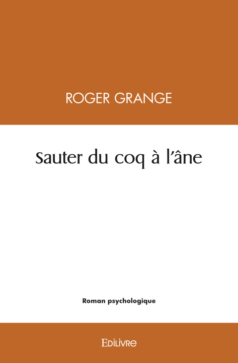 Książka Sauter du coq à l'âne ROGER GRANGE