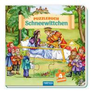 Kniha Trötsch Pappenbuch Puzzlebuch Schneewittchen 
