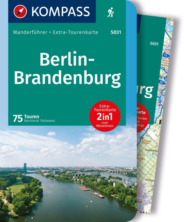 Buch KOMPASS Wanderführer Berlin-Brandenburg, 75 Touren 