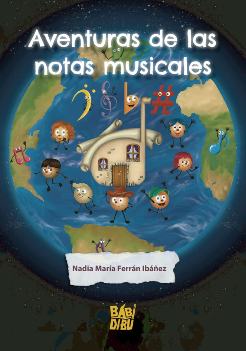 Kniha Aventuras de las notas musicales NADIA MARIA FERRAN IBAÑEZ
