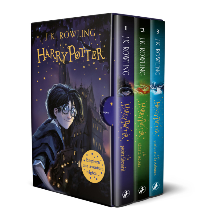 Kniha Harry Potter (estuche con: Harry Potter y la piedra filosofal # Harry Potter y l Joanne K. Rowling