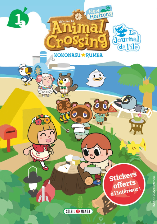 Knjiga Animal Crossing : New Horizons - Le Journal de l'île T01 