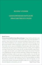 Könyv Geisteswissenschaftliche Sprachbetrachtungen 