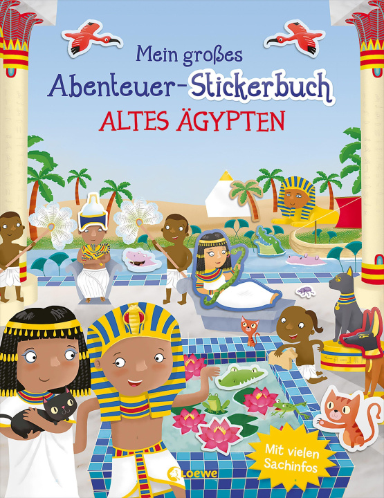 Knjiga Mein großes Abenteuer-Stickerbuch - Altes Ägypten Ed Myer