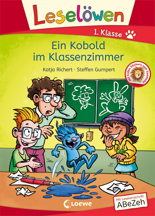 Книга Leselöwen 1. Klasse - Ein Kobold im Klassenzimmer Steffen Gumpert