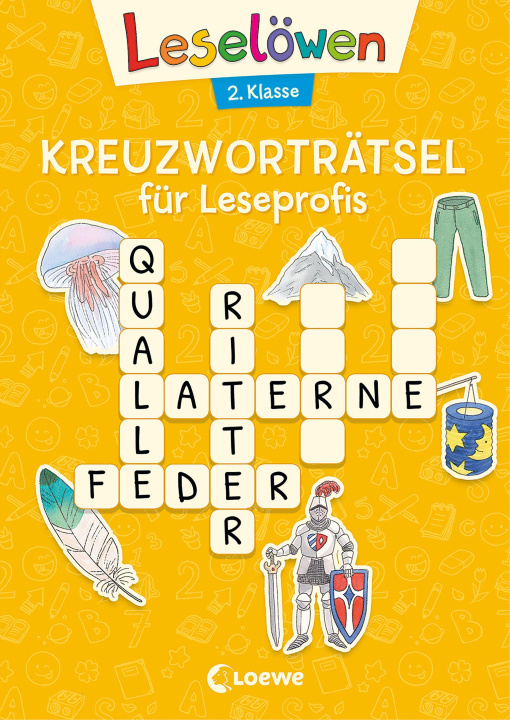 Könyv Leselöwen Kreuzworträtsel für Leseprofis - 2. Klasse (Sonnengelb) 