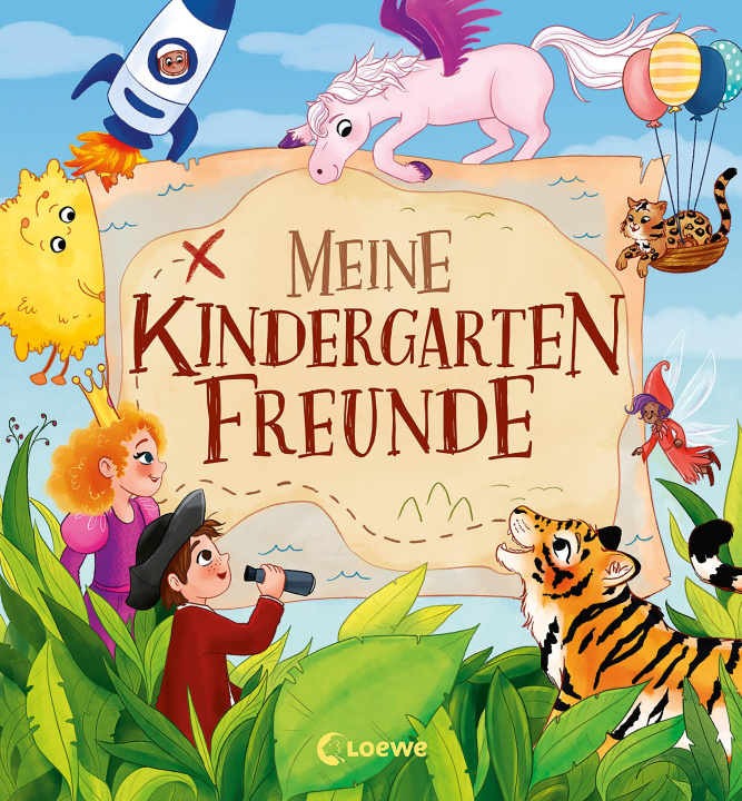 Книга Meine Kindergarten-Freunde (Magische Wesen, Tiere & Co.) 